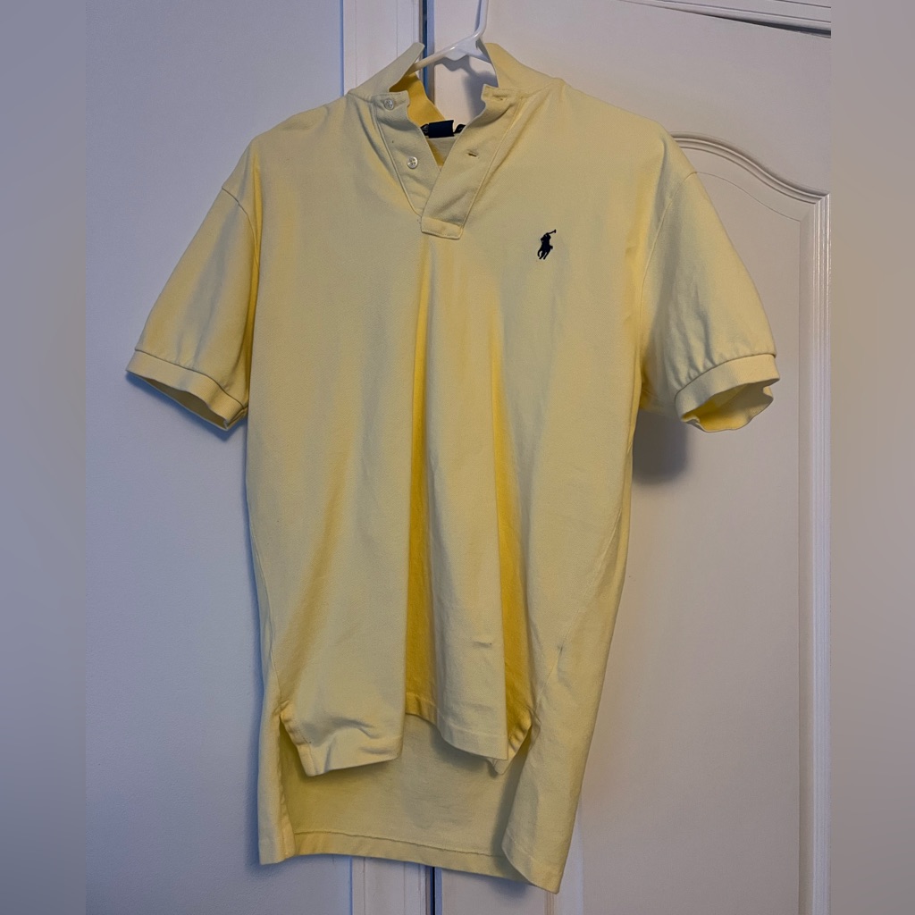 Ralph Lauren Light Yellow Polo Shirt